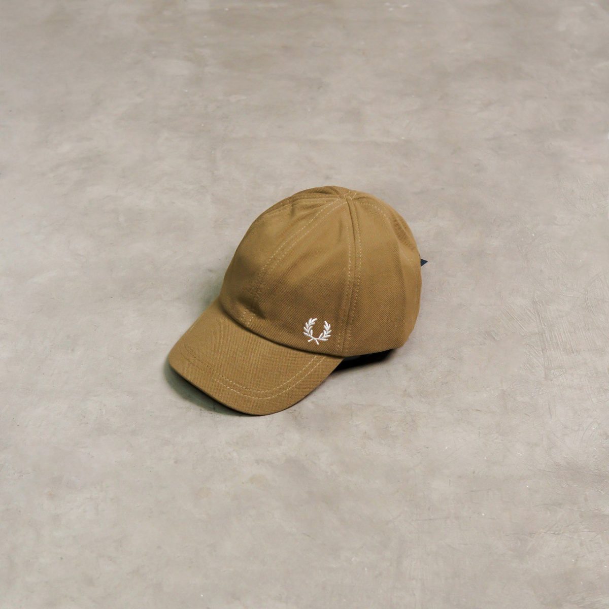 FRED PERRY KHAKI TAN CAP