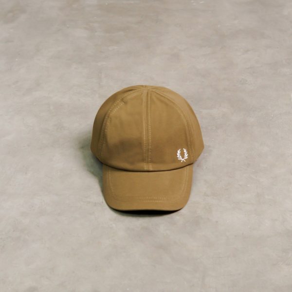 FRED PERRY KHAKI TAN CAP