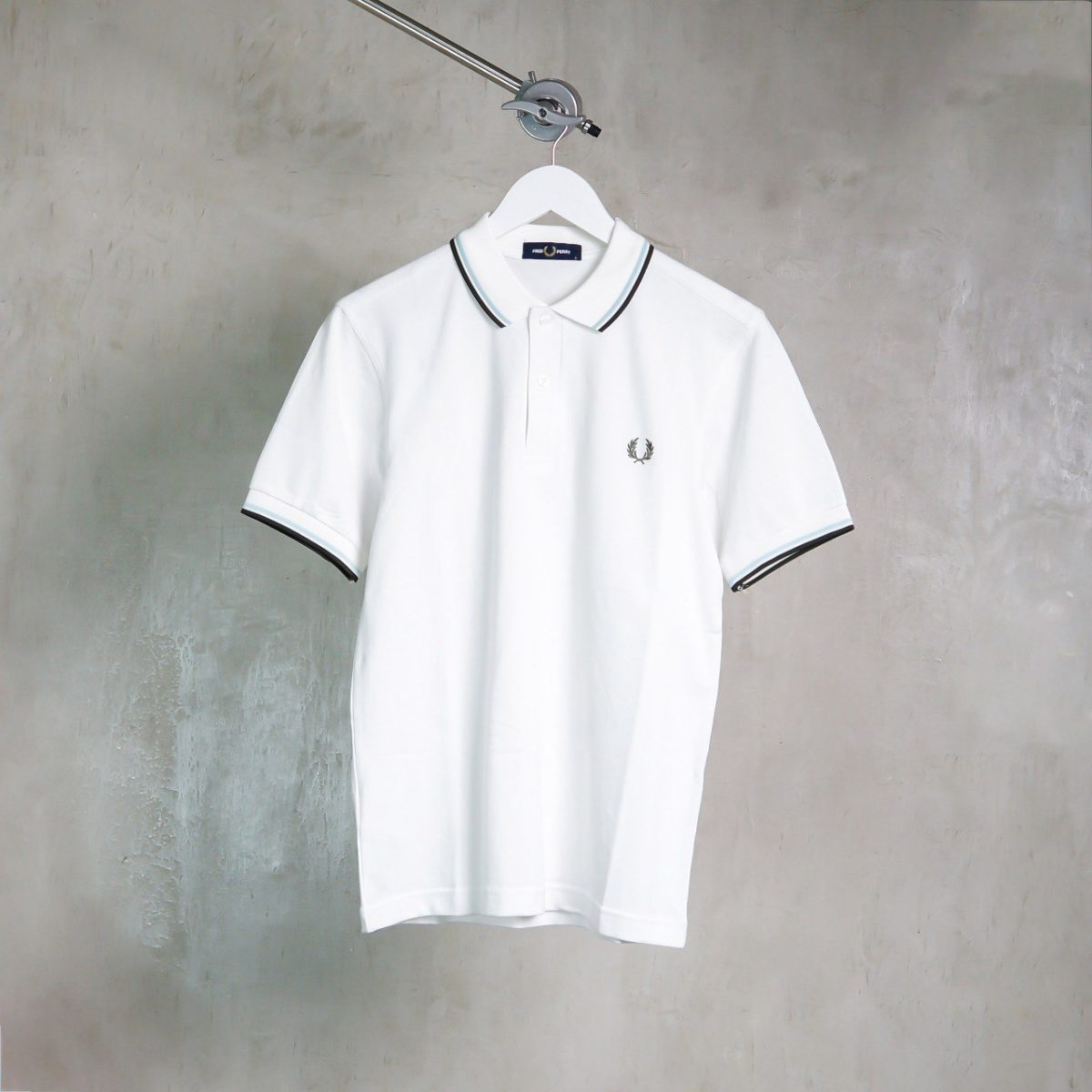 FRED PERRY WHITE POLO