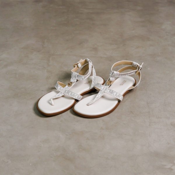 MICHAEL KORS WHITE SANDAL