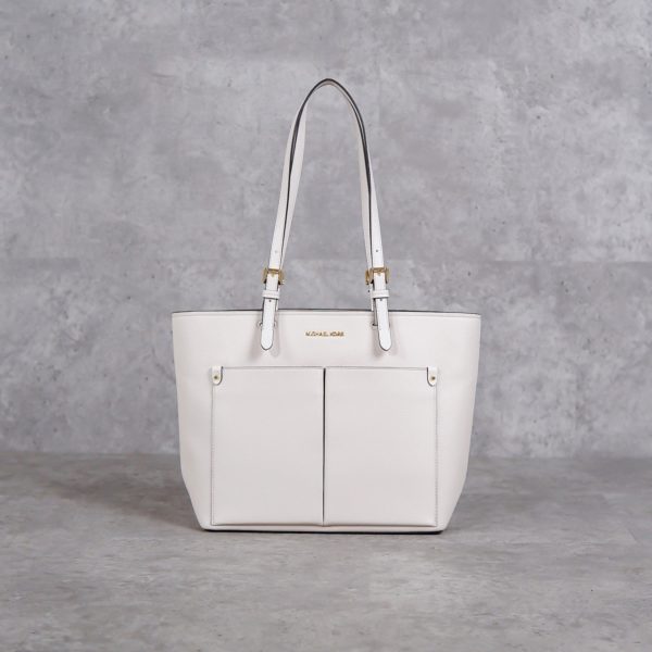 MICHAEL KORS WHITE TOTE BAG