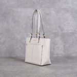 MICHAEL KORS WHITE TOTE BAG