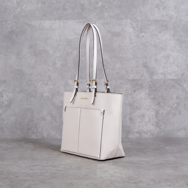 MICHAEL KORS WHITE TOTE BAG