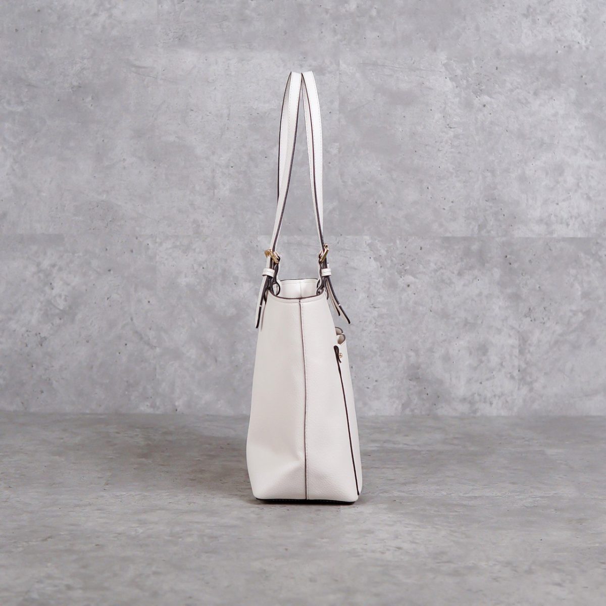 MICHAEL KORS WHITE TOTE BAG