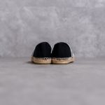 TORY BURCH BLACK ESPADRILLES