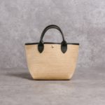 LONGCHAMP KHAKI TOP HANDLE BAG