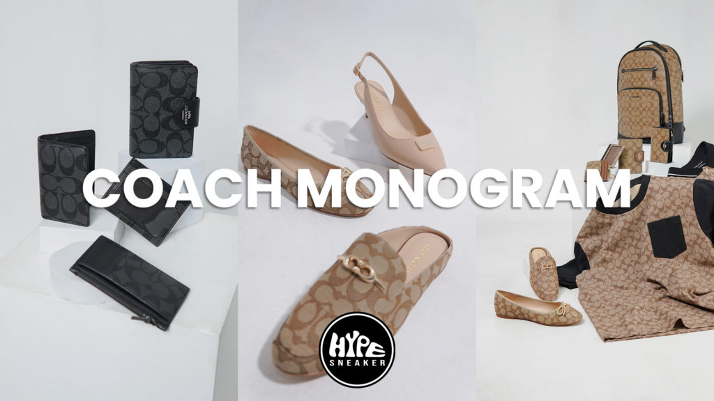 koleksi monogram brand coach