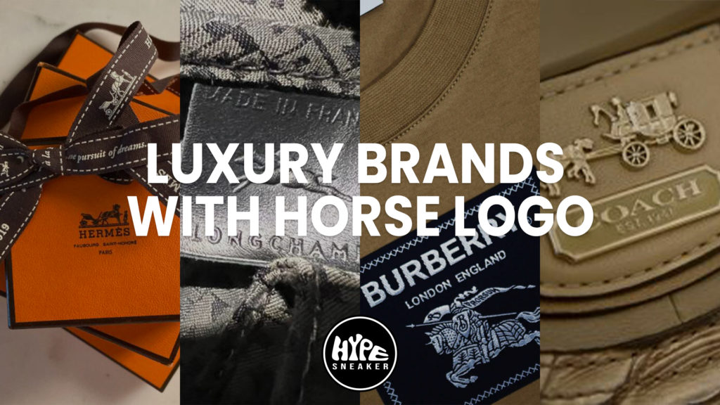 Logo brand fashion dengan gambar kuda