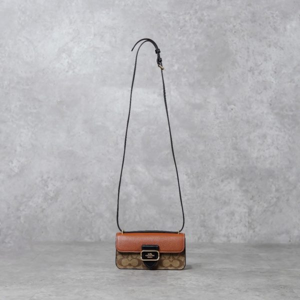 COACH BROWN CAMEL BAG