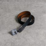 MICHAEL KORS BLACK BROWN BELT