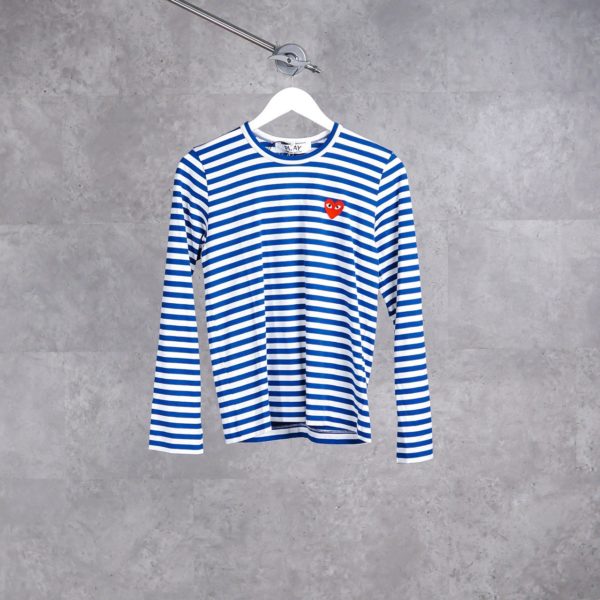 CDG PLAY BLUE KAOS