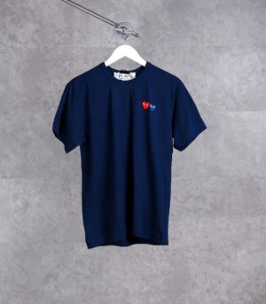 CDG PLAY NAVY KAOS