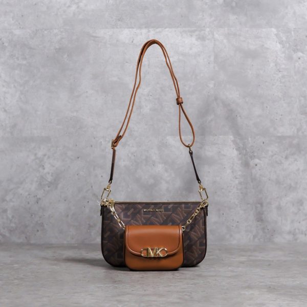 MICHAEL KORS BROWN TAS