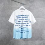 CALM MIND WHITE BLUE KAOS