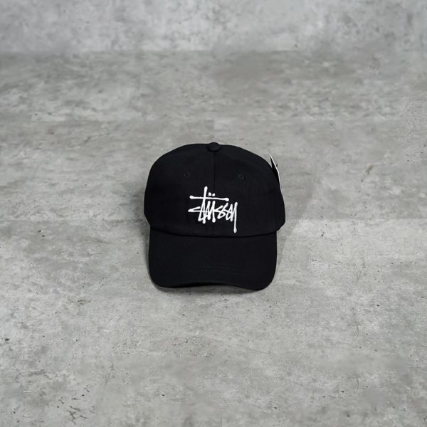 STUSSY BLACK TOPI