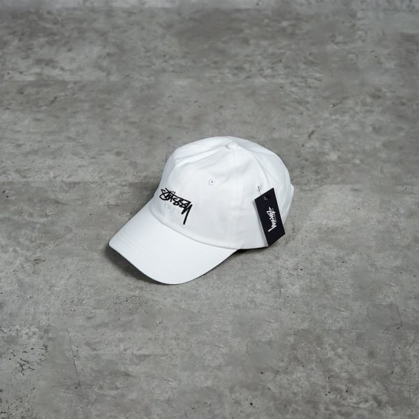 STUSSY WHITE TOPI