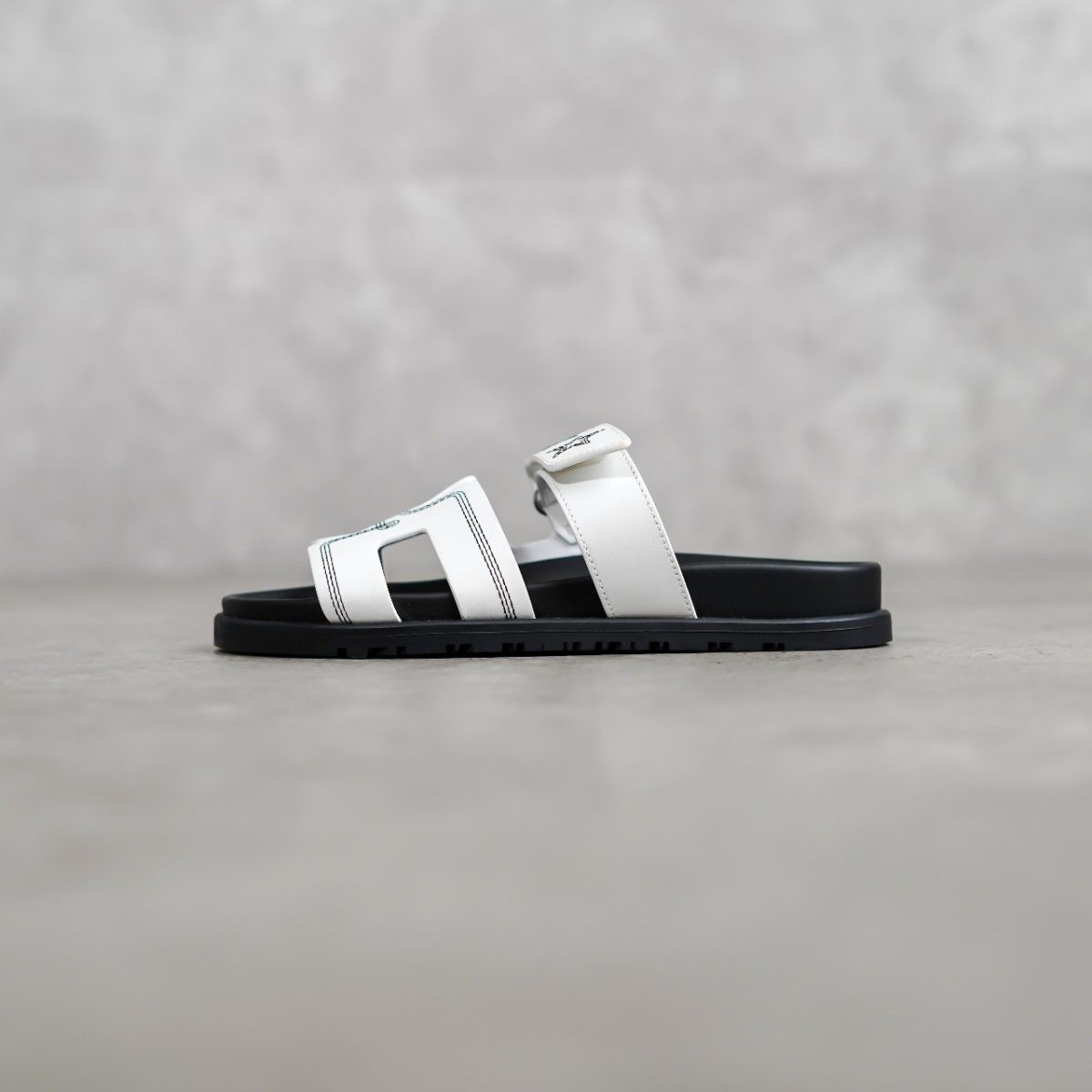 HERMES WHITE SANDAL