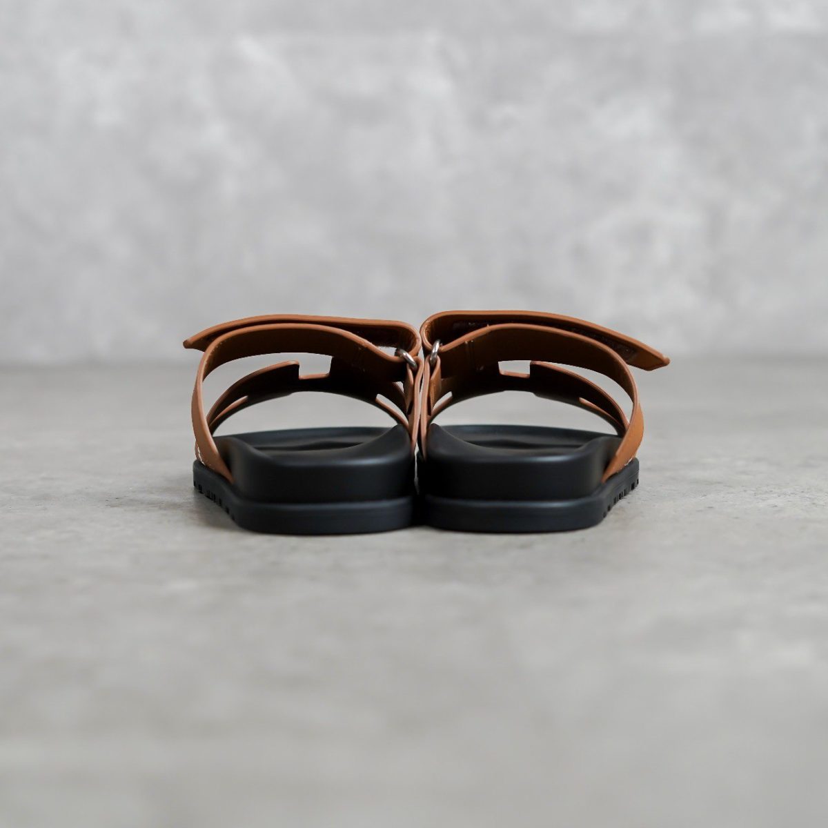 HERMES TAN SANDAL