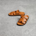 HERMES TAN SANDAL