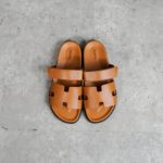 HERMES TAN SANDAL