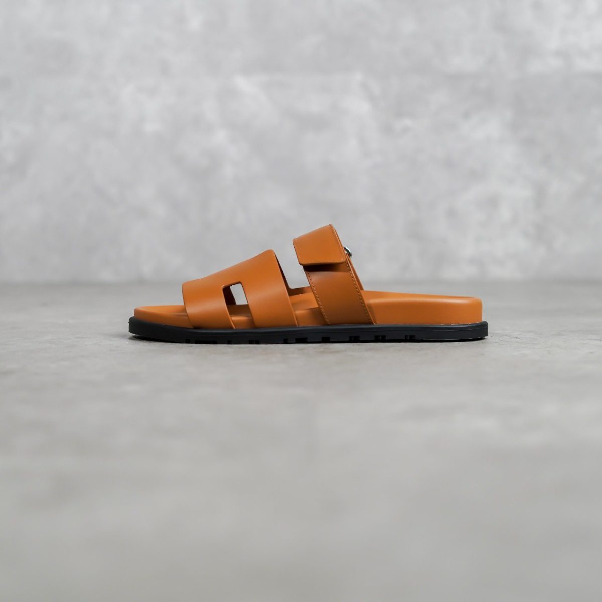 HERMES TAN SANDAL