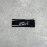 GENTLE WOMAN BLACK BANDANA