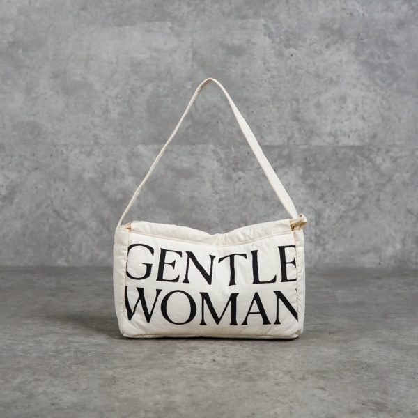 GENTLE WOMAN WHITE TAS