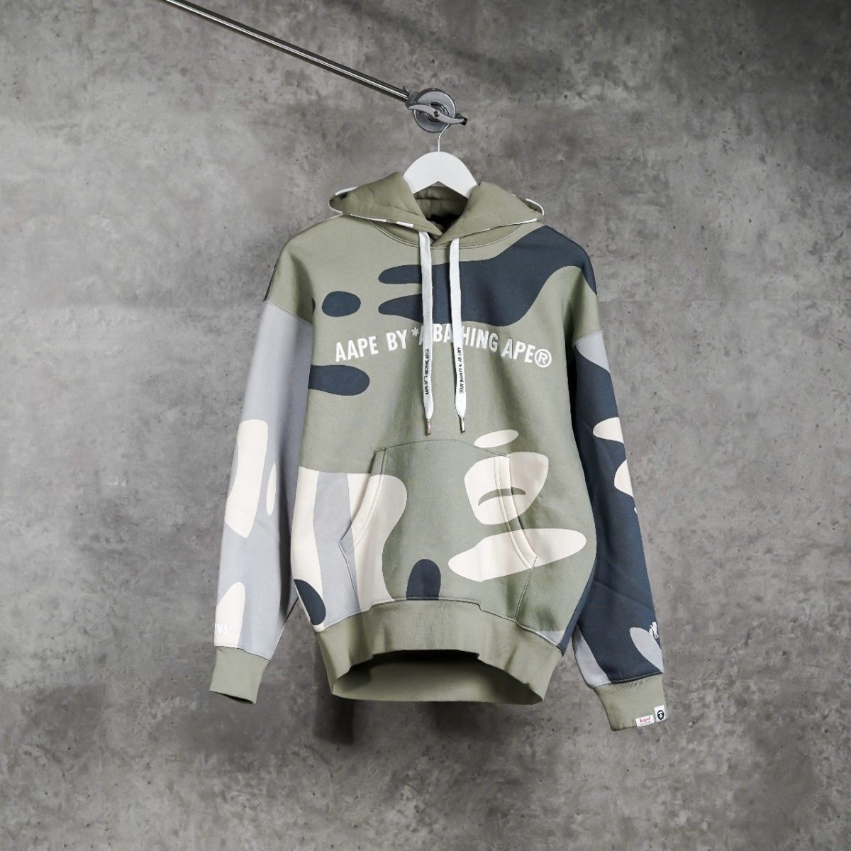 AAPE GREEN HOODIE