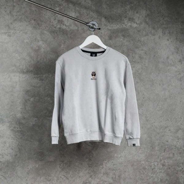 LIFE WORK GREY SWEATER