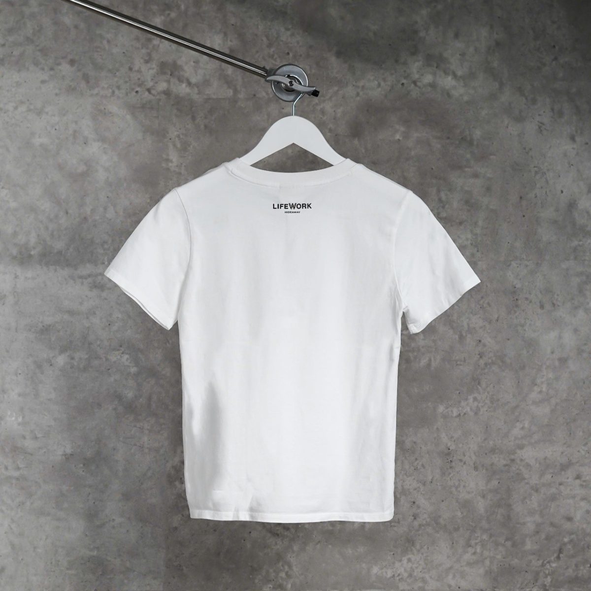 LIFE WORK WHITE TSHIRT