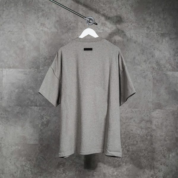 ESSENTIALS DARK HEATHER TSHIRT