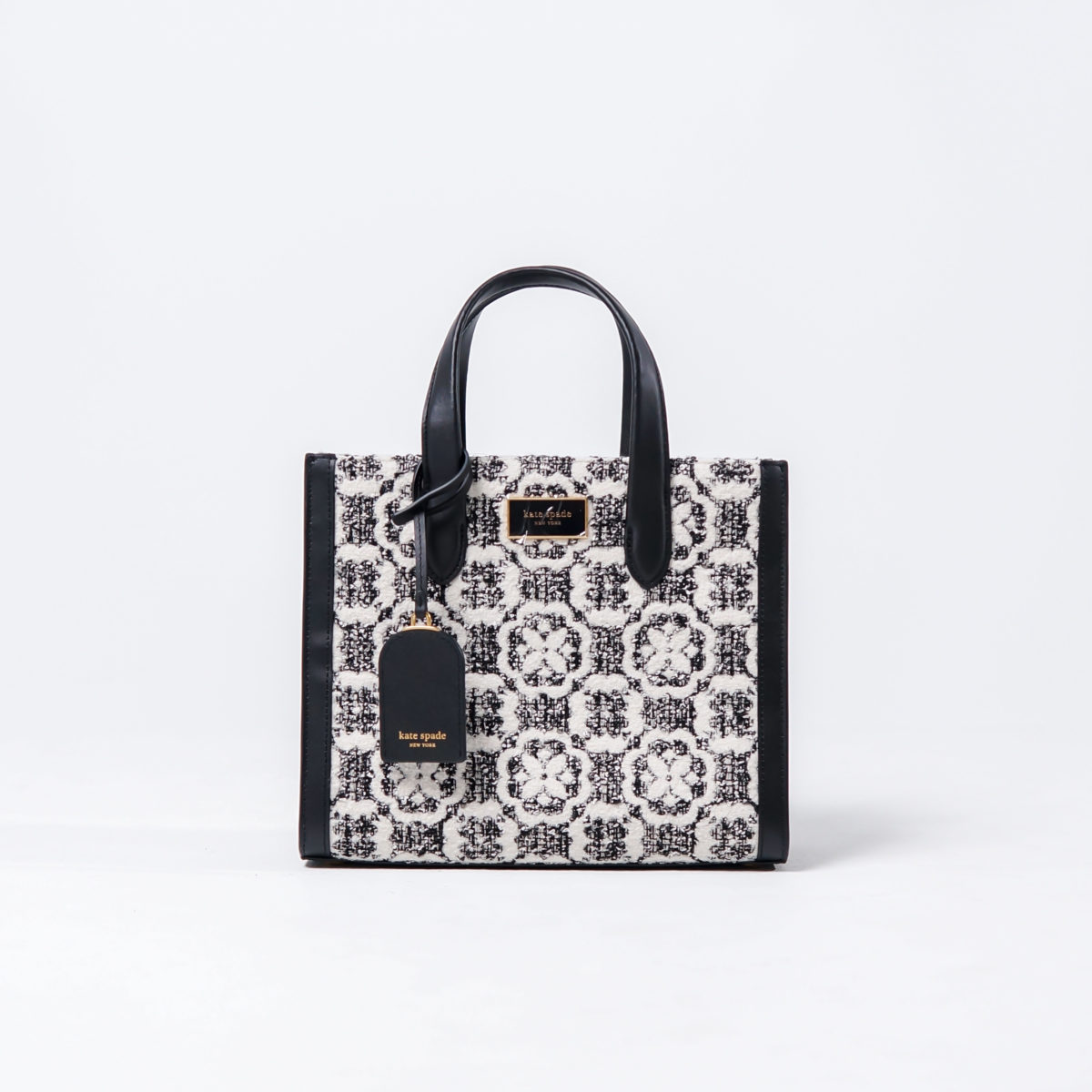 KATE SPADE WHITE BLACK TAS