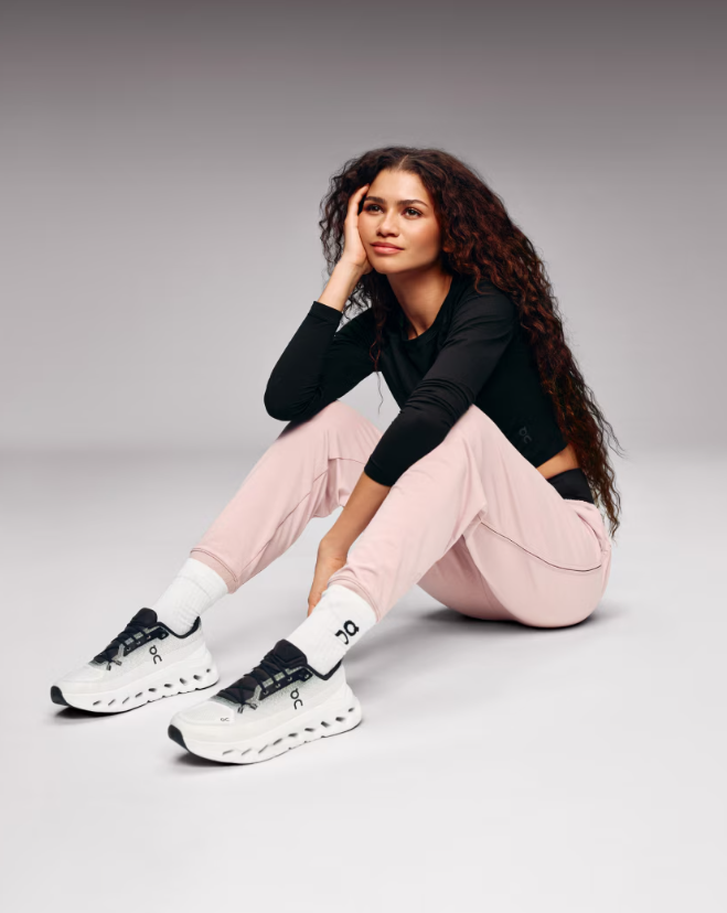 zendaya brand ambassador on running