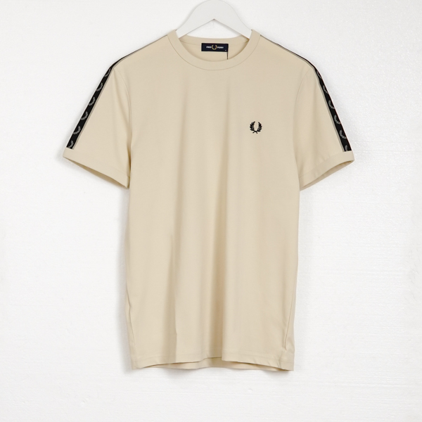 FRED PERRY CREAM TSHIRT