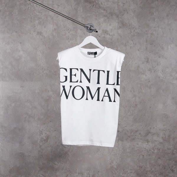 GENTLE WOMAN WHITE TSHIRT