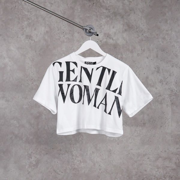 GENTLE WOMAN WHITE TSHIRT