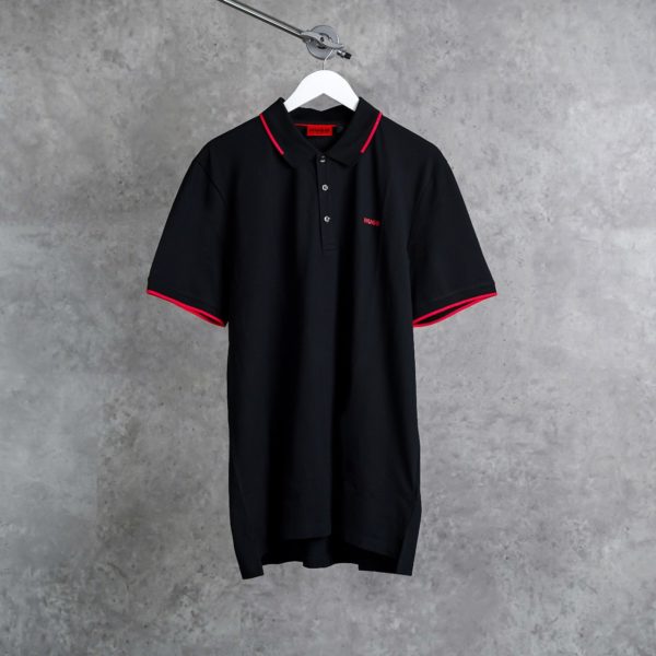 HUGO BOSS BLACK RED POLO