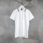 JUGO BOSS WHITE BLUE TSHIRT