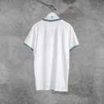 JUGO BOSS WHITE BLUE TSHIRT