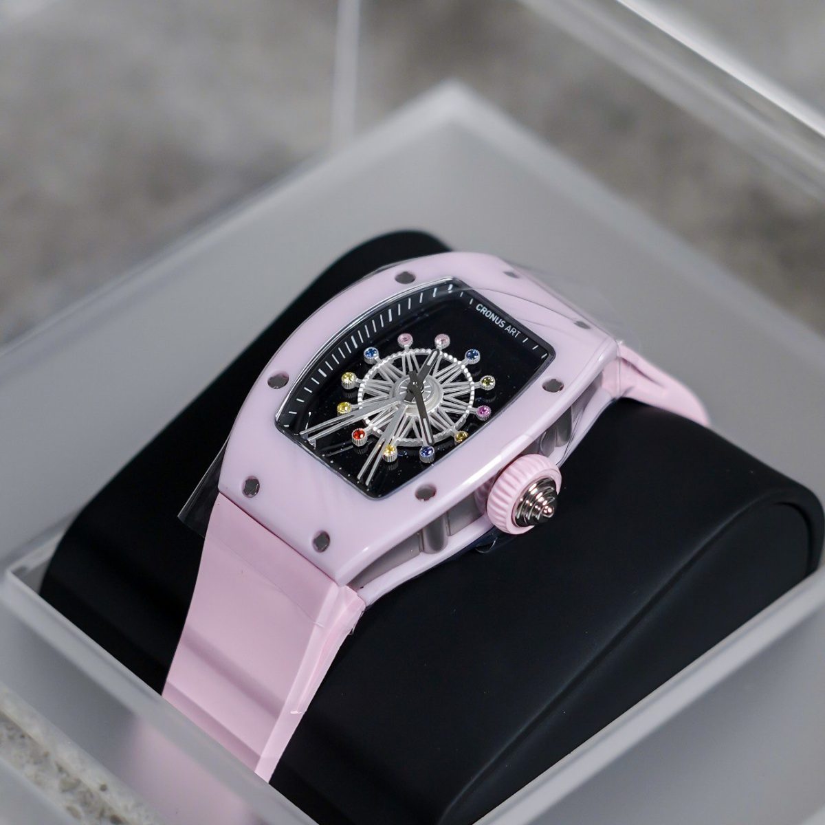 CRONUS ART PINK WATCH