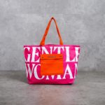 GENTLE WOMAN PINK ORANGE BAG