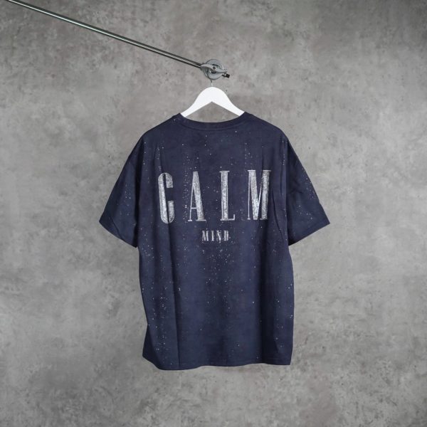 CALM MIND NAVY TSHIR