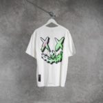 RICKY IS CLOWN WHITE GREEN TSHIRT