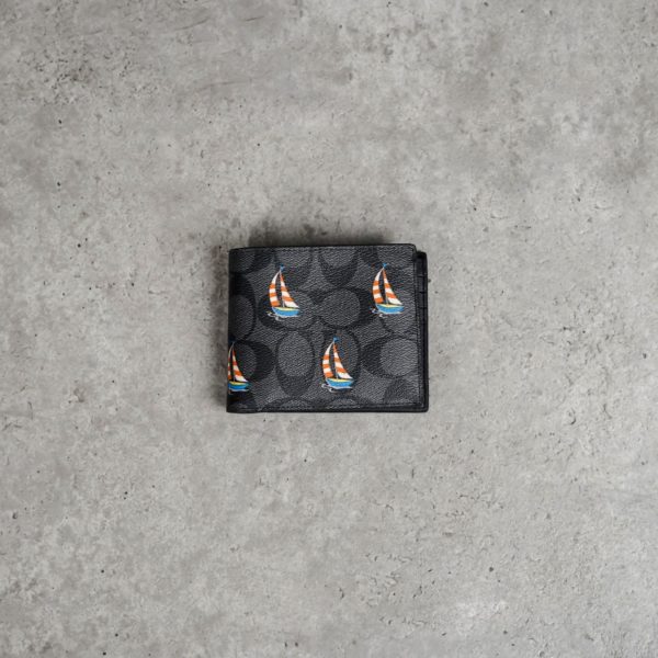 COACH BLACK WALLET