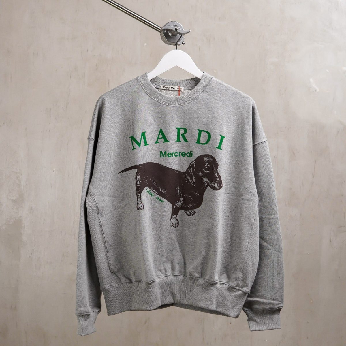 MARDI MERCREDI GREY SWEATER