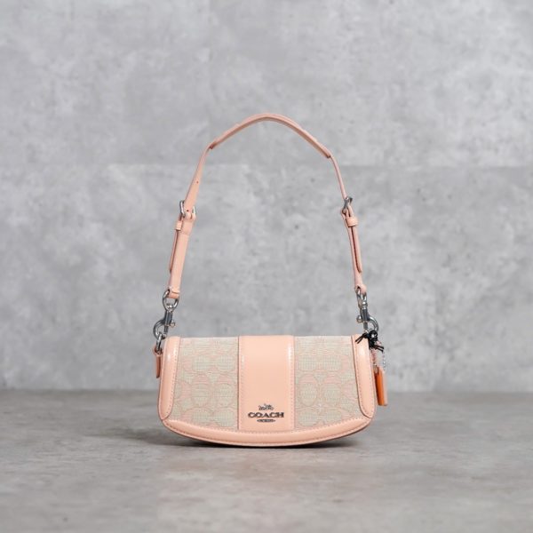 coach beige bag