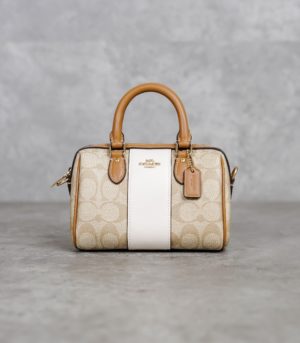 COACH BROWN BEIGE BAG