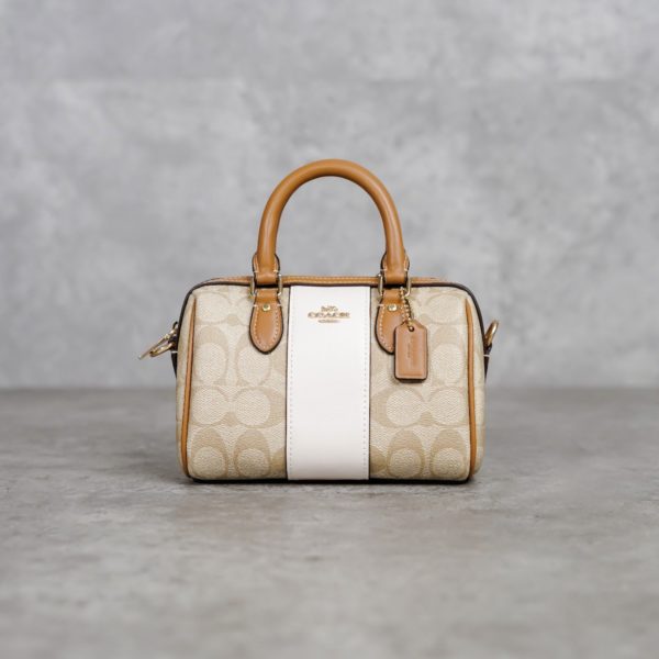 COACH BROWN BEIGE BAG