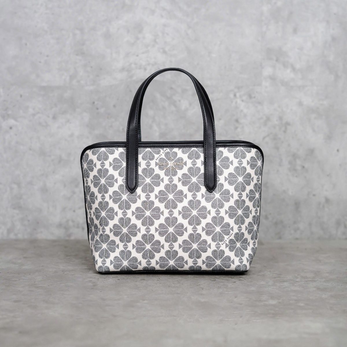 KATE SPADE BLACK WHITE BAG