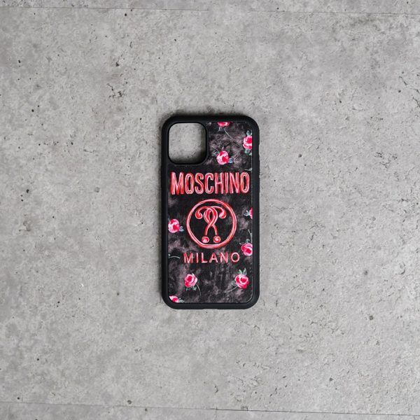 MOSCHINO BLACK PINK CASE